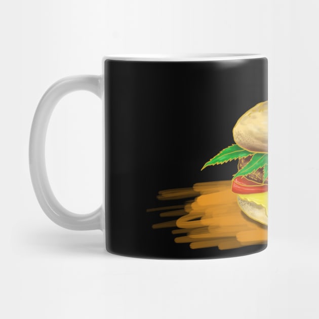 Weed Burger by chandrajul